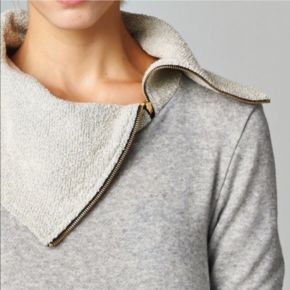 XX The STELLA terry dress - PLUM/GREY - Picture 4 of 4