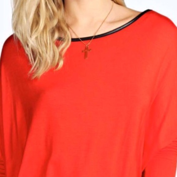 ☀️Open Back Burnt Orange Top☀️ - Picture 4 of 4