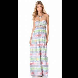 Mara Hoffman Swim Cutout Maxi Dress Size 8