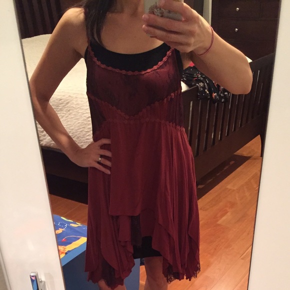 *Traded* Free People Pieced Together Slip - Picture 2 of 4