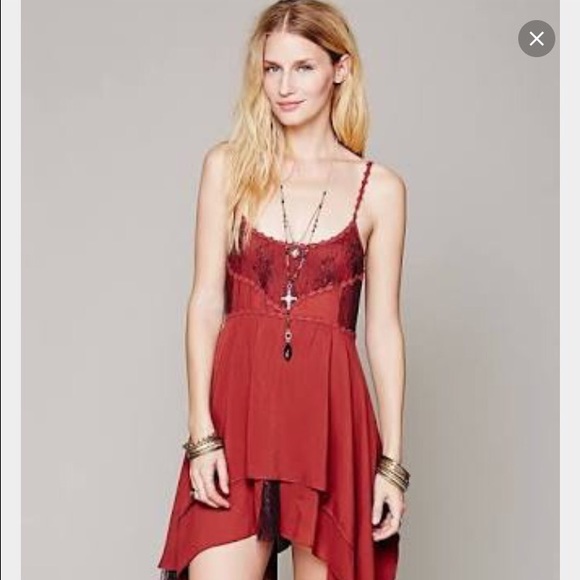 *Traded* Free People Pieced Together Slip - Picture 3 of 4