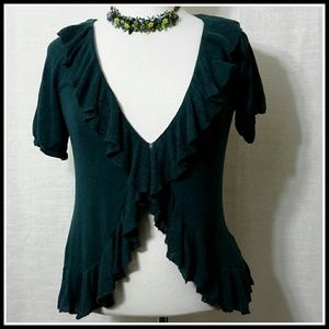 Emerald  Green  Cardigan!