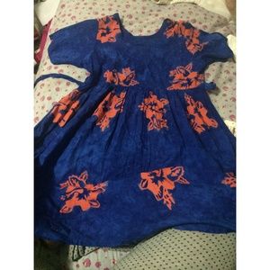 ✨SALE✨Printed Rayon baby doll dress with print