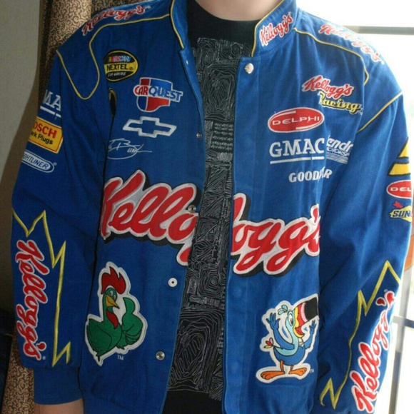 Kelloggs racing jacket. Size Large.