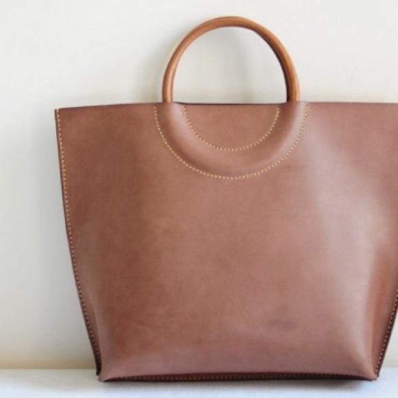 Artemis Leatherware Hand Stitched Leather Tote Bag