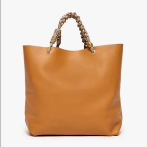 NEW Cold Picnic Leather Malapais Bag Large