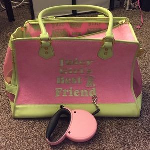 AUTHENTIC Juicy Couture Dog Carrier/Bag