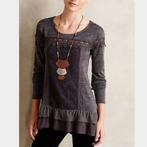 ISO Anthropologie Greylace Tunic