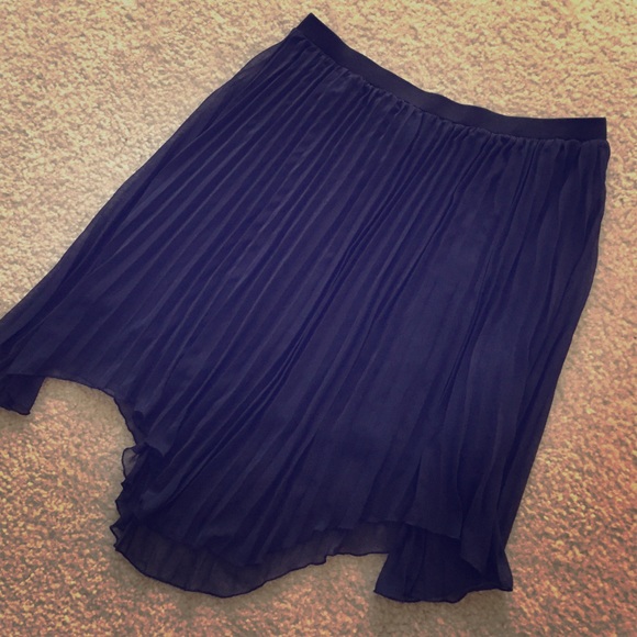 Free People Navy Skirt