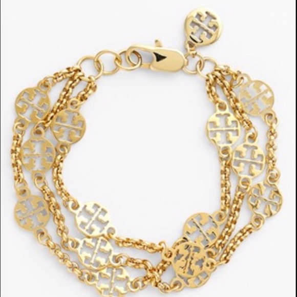 Tory burch bracelet goldtone