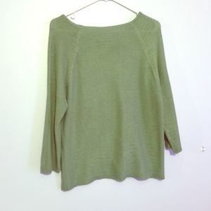Green sweater