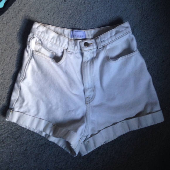 American Apparel High waisted shorts