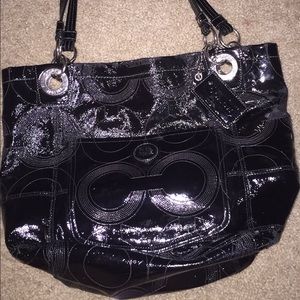 🎉Sale ✨Coach Alex Patent Leather purse