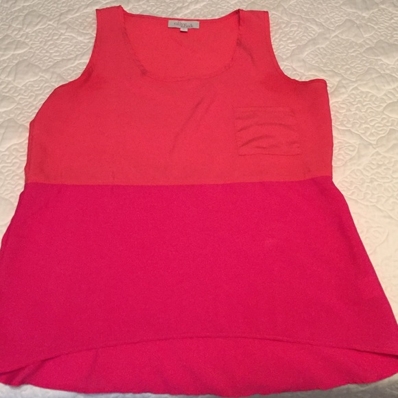 Color block tank