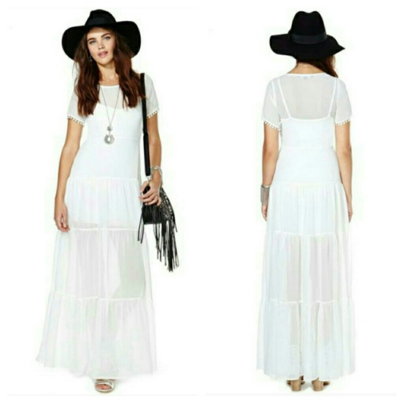 *Sold* FL&L Sombrero Maxi Dress - Picture 2 of 3