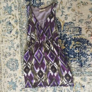 Ikat Faux Wrap Front Dress from Forever 21