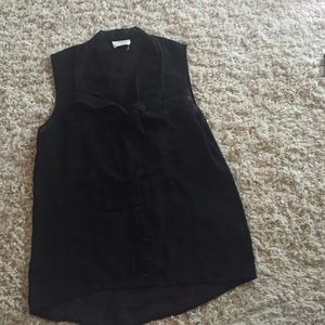 Black sheer urban outfitters blouse. Size / small
