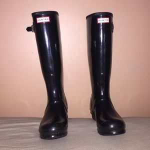 Black Size 6 Hunter Boots