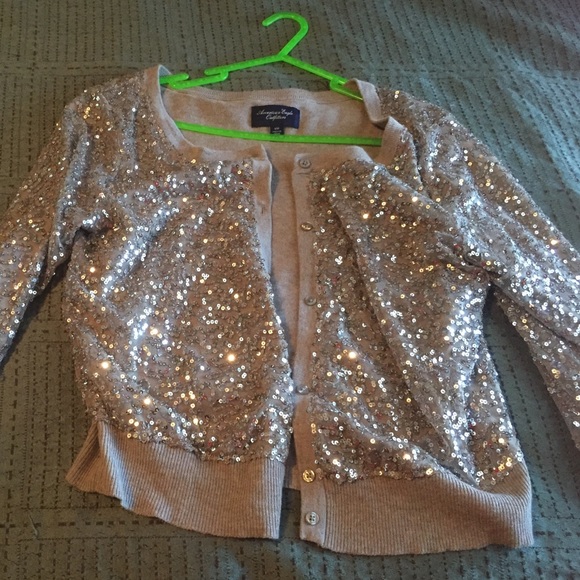Shimmery cardigan