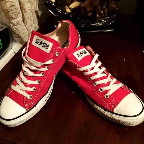 SOLD Red converse