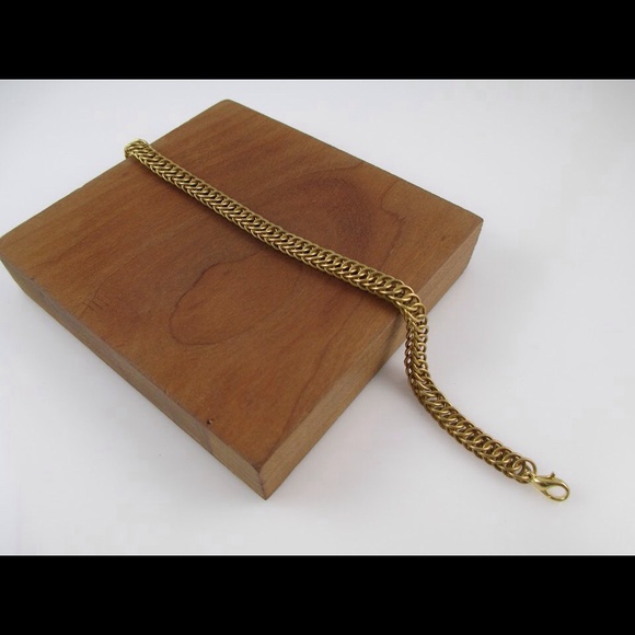 Handcrafted Brass Persian Chain Bracelet - Picture 2 of 4