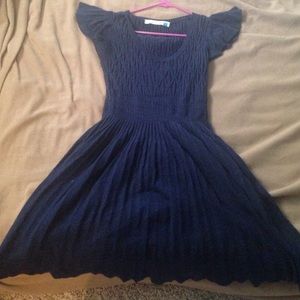Blue Anthropologie dress