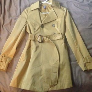 Mustard Trench coat