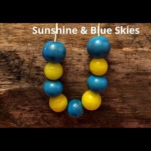 Home made glass beads