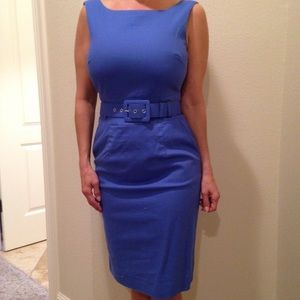 Banana republic blue dress size 0 NWT