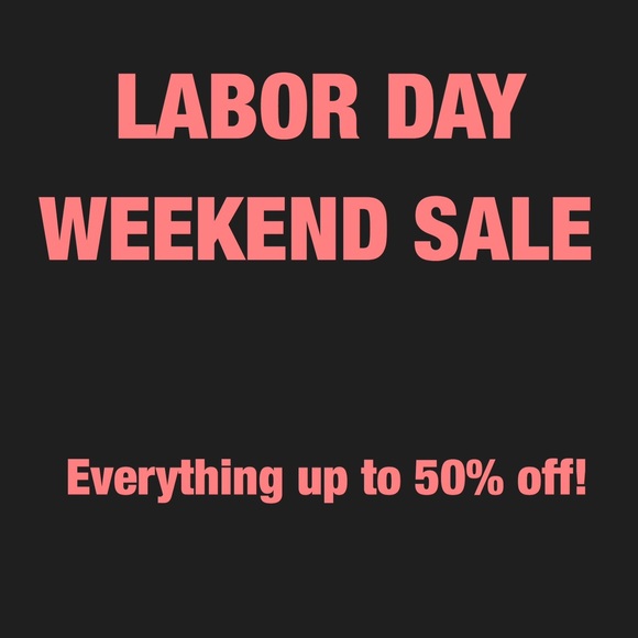 Labor Day weekend sale!