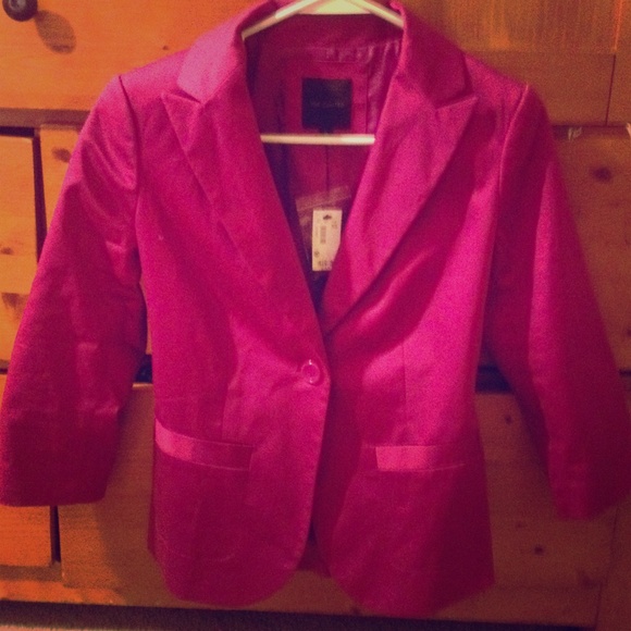 The Limited pink blazer