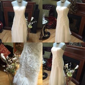 Wedding dress worn for a debutant ball