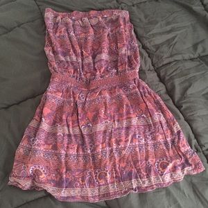 Strapless f21 dress