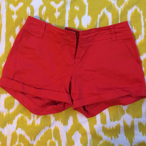 Red shorts, size medium