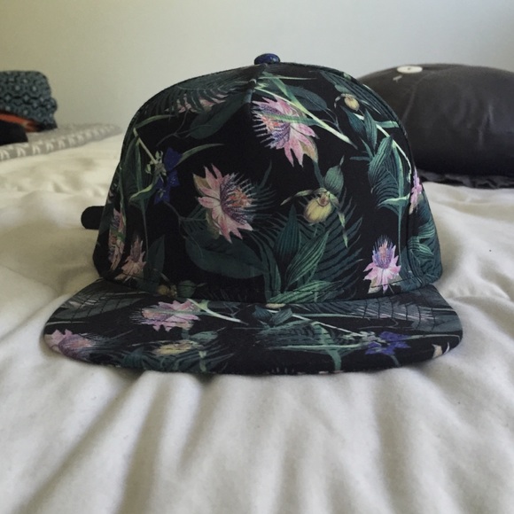 Floral cap