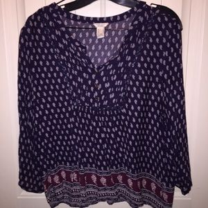 Paisley Women's Top