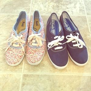 Flower patterned Keds!