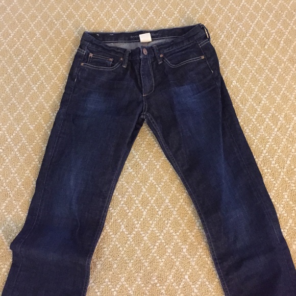 Banana republic straight jeans