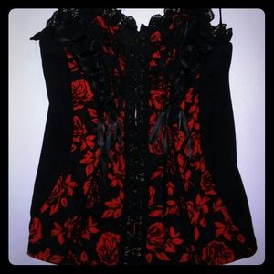 Rose corset tripp nyc 🛇sold🚫