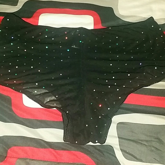 Sexy black sparkly undies not 4 sale - Picture 2 of 3