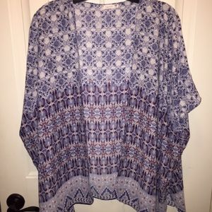 Short sleeve kimono
