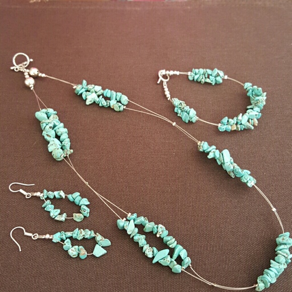 New...Handmade set beautiful - Picture 1 of 3