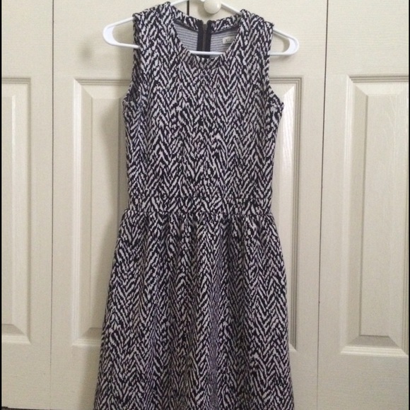 Madewell fit and flare dress sz xs