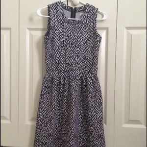 Madewell fit and flare dress sz xs