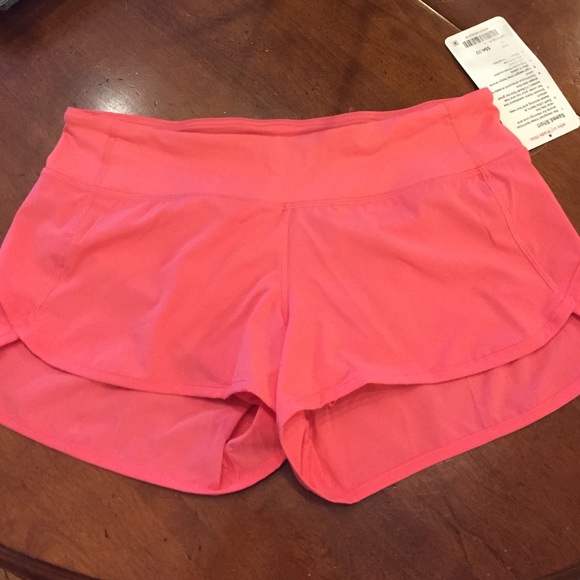 lululemon athletica Shorts - Lululemon 6 - pink speed shorts NWT lululemon athletica Shorts - Lululemon 6 - pink speed shorts NWT