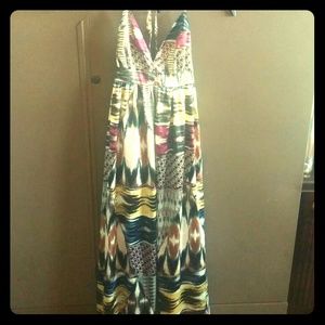 SOLD - Printed Maxi