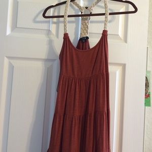 Burnt orange dress or top, medium
