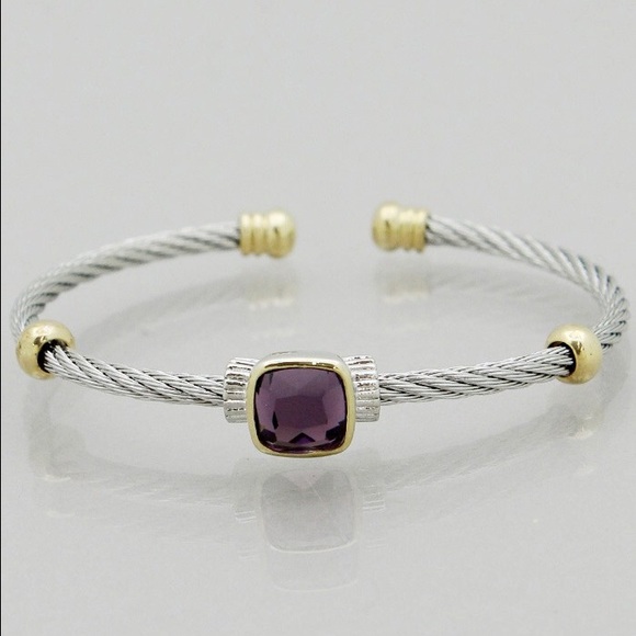 Jewelry - Stone Cable Bracelet