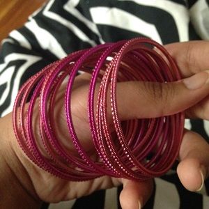 pink bangles
