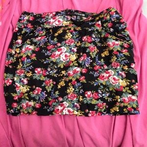 Floral skirt